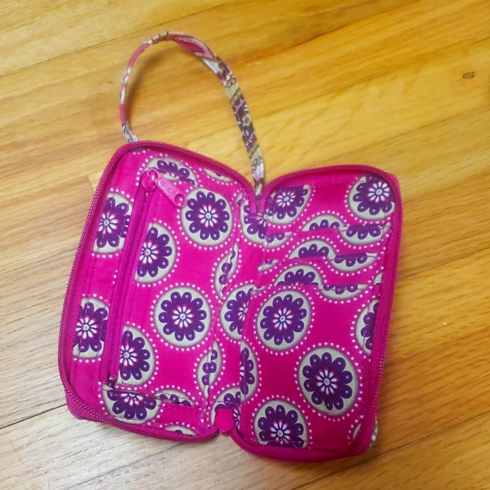 Vera Bradley wrist wallet